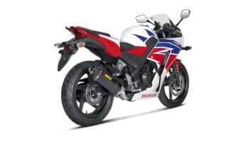 Akrapovic Slip-on Line Carbon Einddemper zonder E-keur Honda CBR 300 R 2014 - 2016